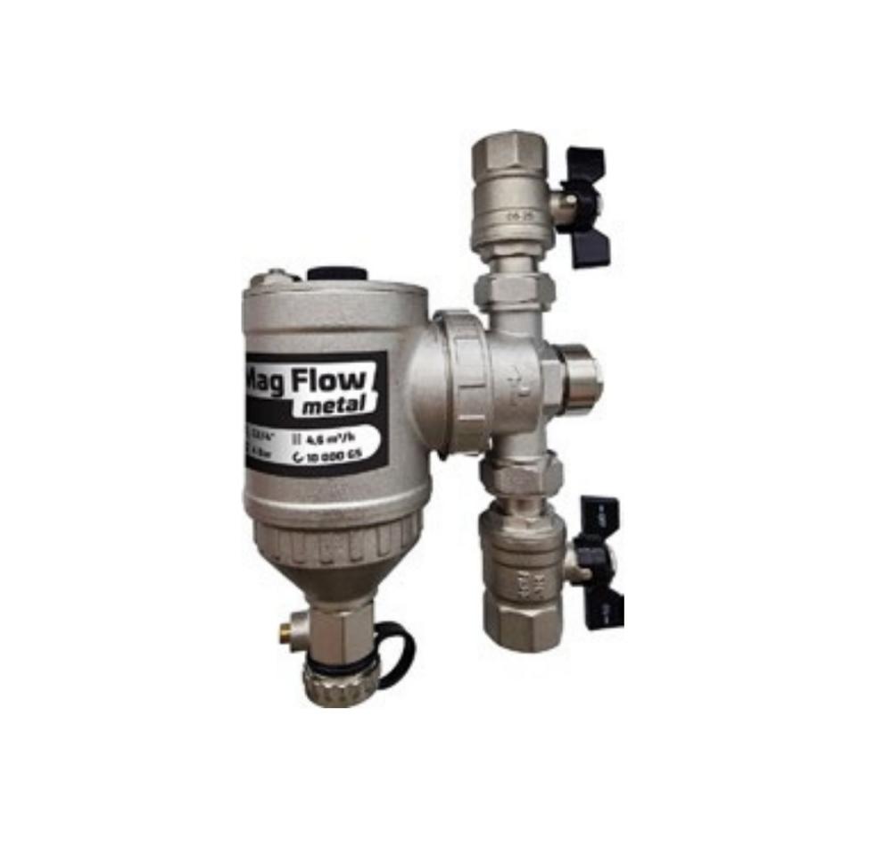 MAG FLOW METAL odstredivo - magnetický filter na ochranu kotla, pripojenie 3/4