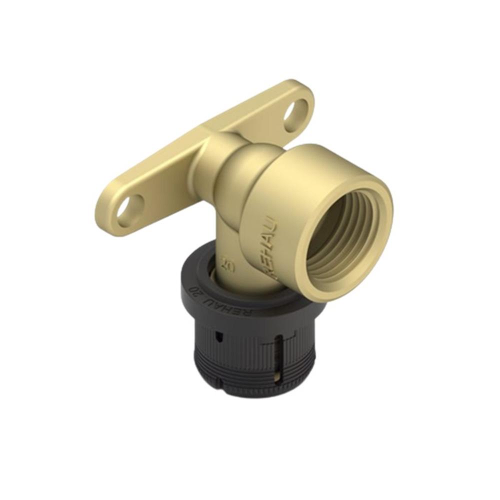 Nástenné koleno 25-Rp3/4  krátke FASTLOC     REHAU