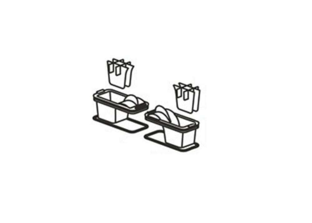 ALC-ND Zápachová uzávera nízka kompletná P174