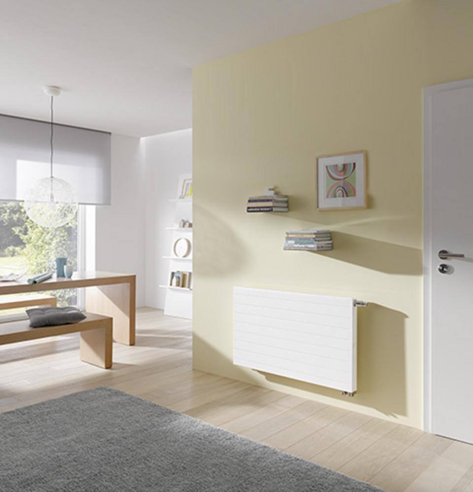 Radiátor panelový LINE 21VKL 600x0600  KERMI spodné pripojenie ľavé