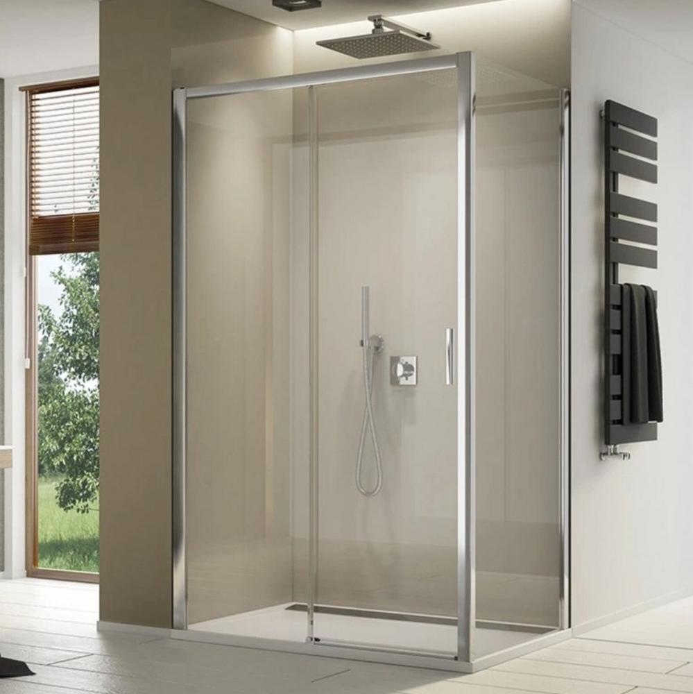 Bočná stena / Walk-in TOP-LINE S, biela/transparent