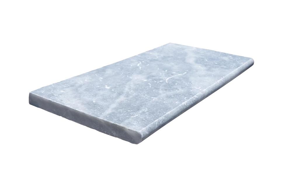 Dlažba kameň - bazénový lem mramor Atlantis 30,5x61x3cm,modrošedá, uprava Antik