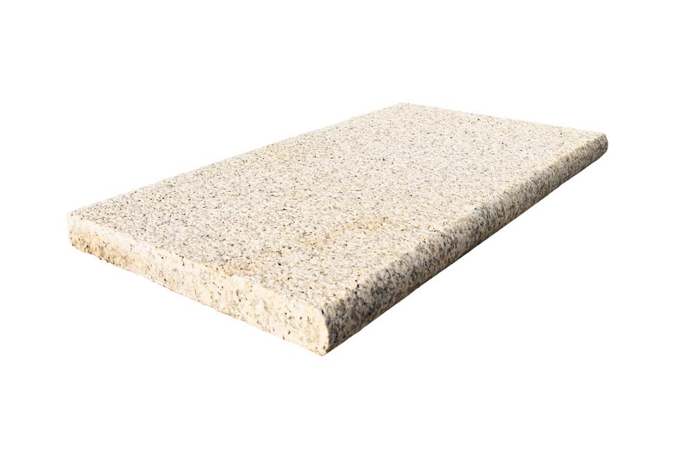 Dlažba kameň - bazénový lem Z25 žula 60x30x3cm,pieskovaná,žltá, pieskovaný povrch