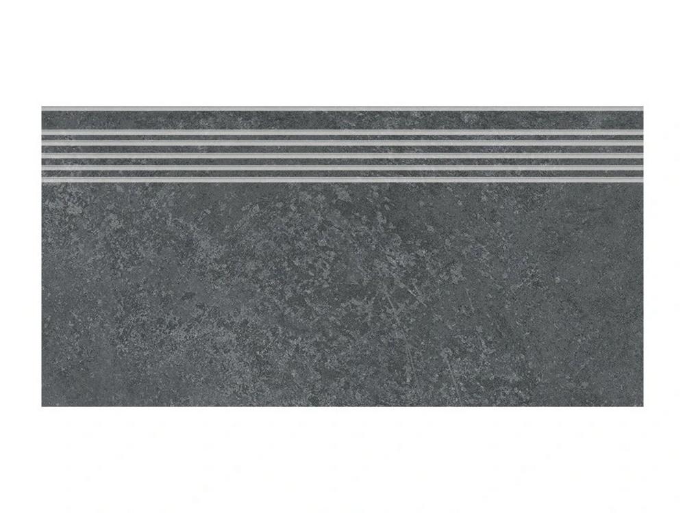 LA.ABETONE SCHODOVKA TMAVOSEDA 30X60