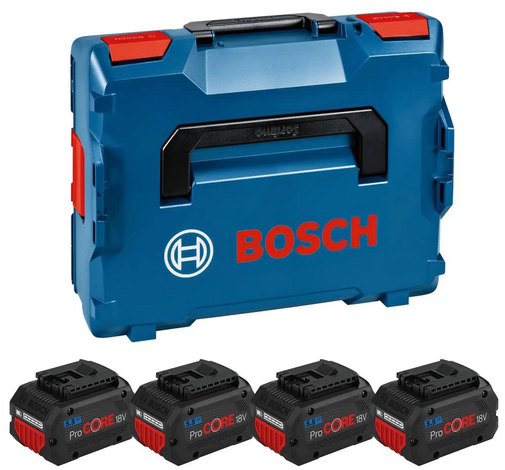 BOSCH Akkupack 4x ProCORE18V 5.5Ah