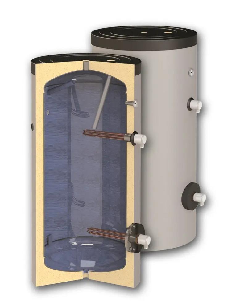 Stacionárny smaltovaný ohrievač 150L, neodním.izolácia, bez výmenníka, N V0