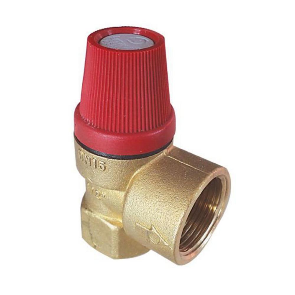 HERZ Ventil poistný, membránový, DN20, PN10 pre výkony kotlov do 150 kW