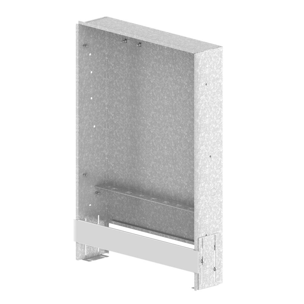 DANF.Recess Box w/Mount. rail W690/H910/D150