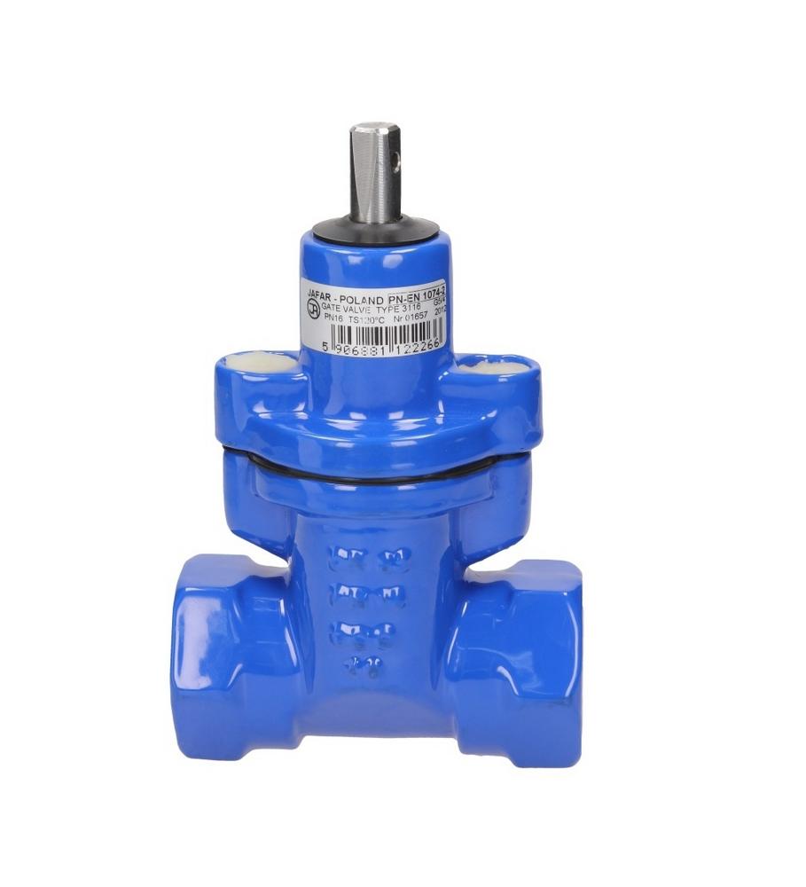 JAFAR klinový posúvač DN 40 6/4