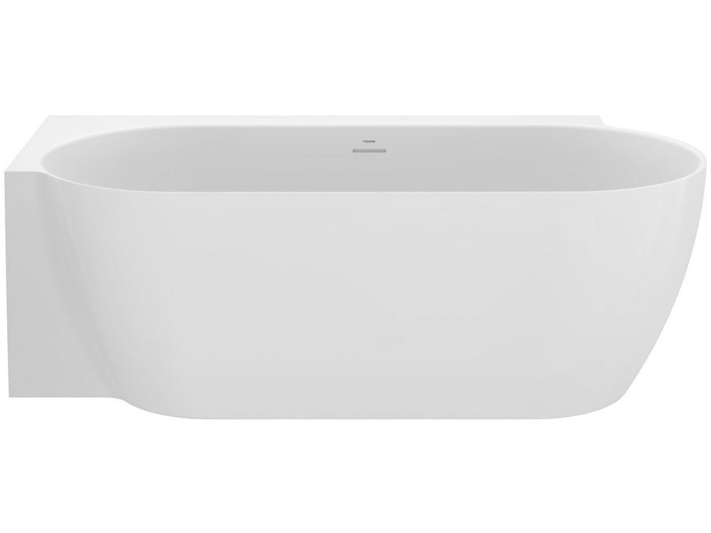 Vaňa akrylátová 1750x860 voľne stojaca, ľavá, biela/biela, vr. nôh, sifónu a prepadu, 3v1 kryt prepadu a odtoku biely, čierny, chróm, FREEDOM Corner II TEC L Ravak