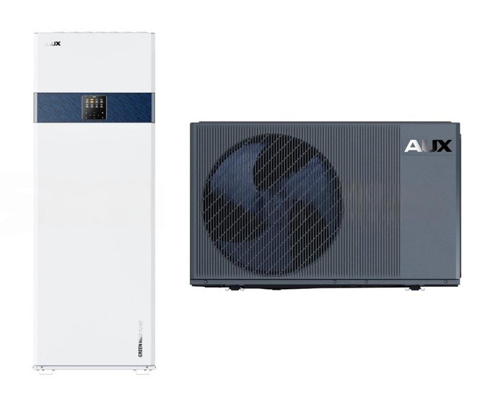 Tepelné čerpadlo  monoblok vzduch/voda   14kW, 3-fázové 80°C  so zásobníkom TÚV 190l,  R290  AUX