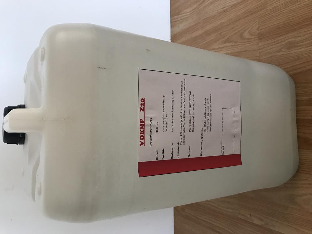 Voda pre vykurovacie systémy s nízkym obsahom vodivosti VOEMP Z20  kanister = 30 L