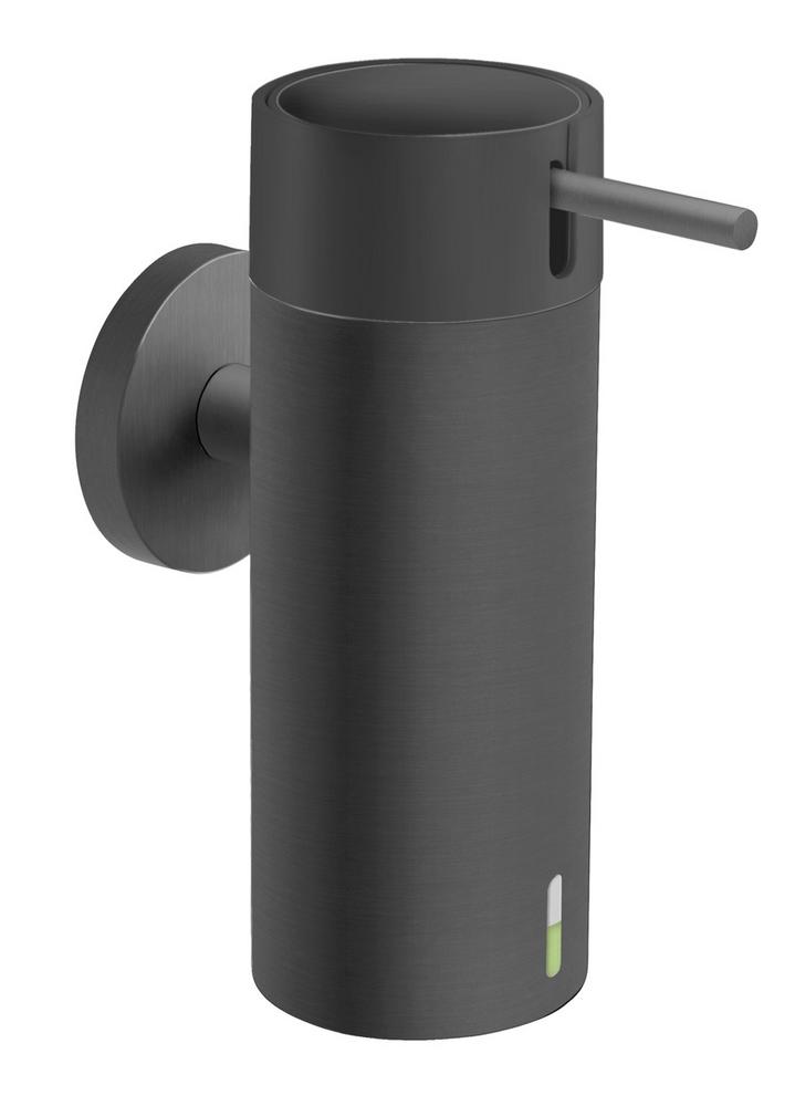 Dávkovač mydla SMILE, gun metal Novaservis