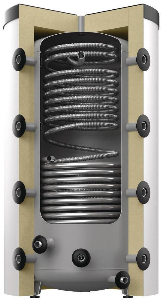 Reflex  Storatherm Heat Combi HC 800/1, akumulacny zasobnik 1 rurovy vymennik, silver