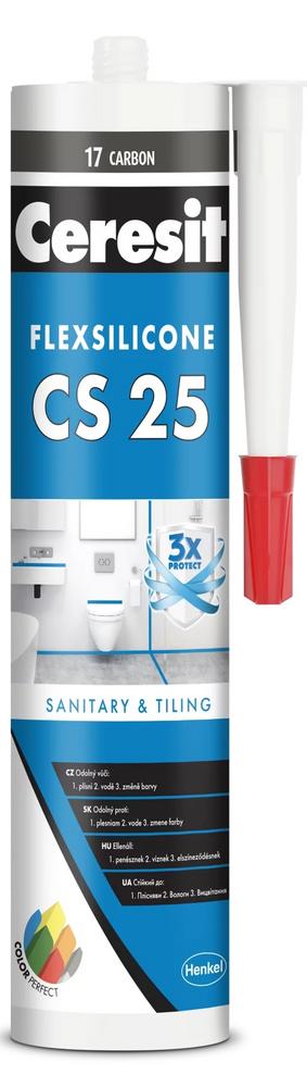 Silikón Ceresit CS 25 Sanitary frappe 280ml
