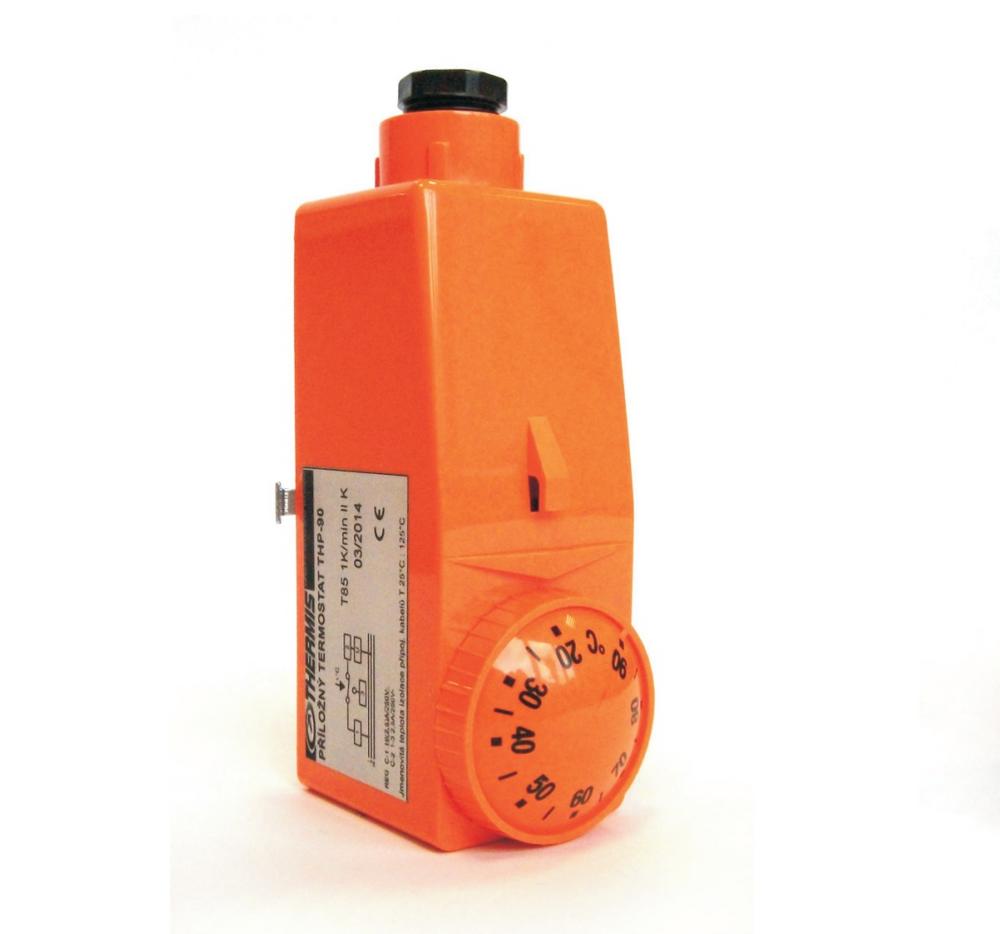Termostat priložný THP-90, citlivosť 20-90°C