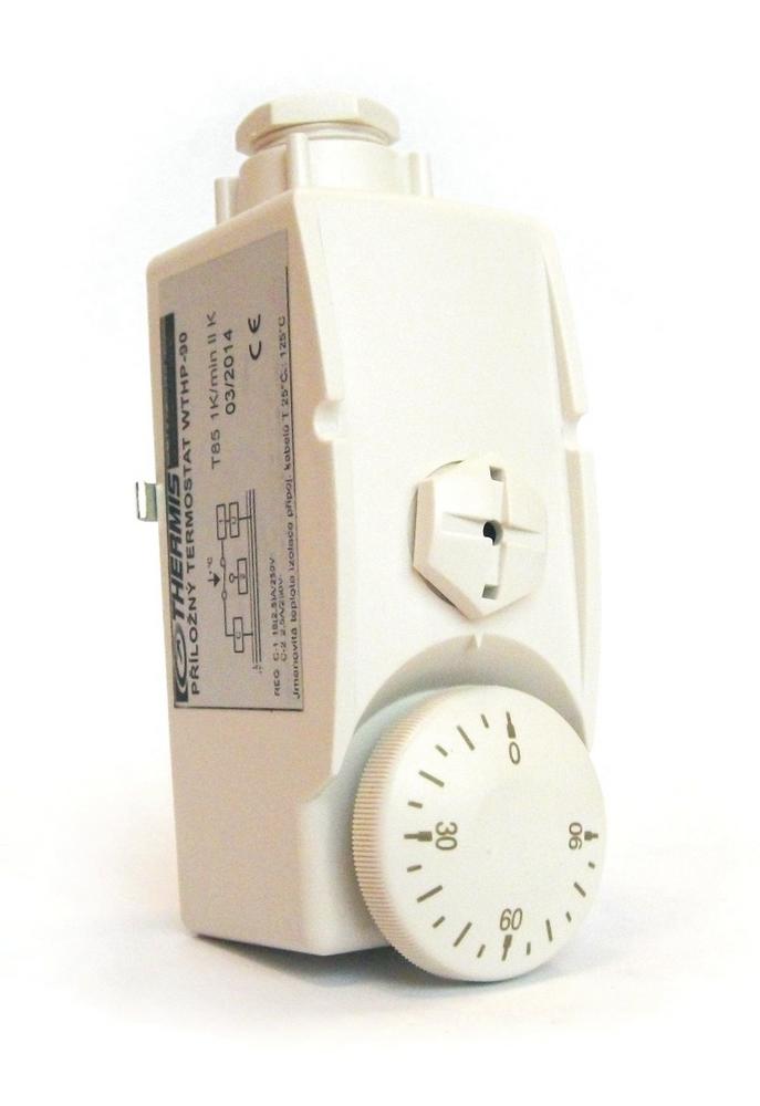Termostat priložný WTHP-90, citlivosť 0-90°C